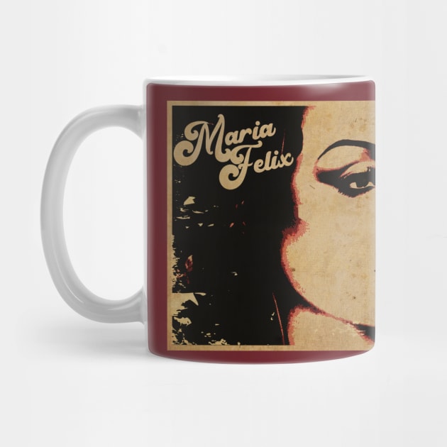 Maria Felix Golden Cinema by CTShirts